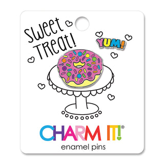 CHARM IT! Donut Enamel Pin