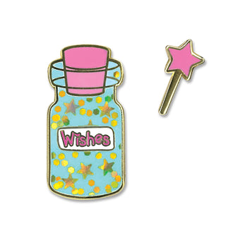 CHARM IT! Wishes Bottle Enamel Pin