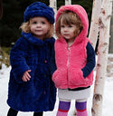 Fabulous Fur Ready to Ship Faux Fur Blue Jacket