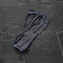 The Gray Skater Full Zip Legwarmers - Black Fleece