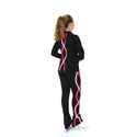 Jerry's Ready to Ship Fleece Ribbonette Crystal Skating Jacket - Pink/Coral