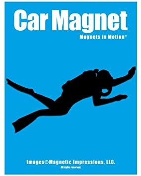 Car Magnet - Scuba Diving