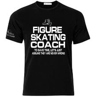 Skating Coach Ready to Ship T-shirt