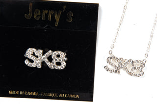 Jerry's Crystal SK8 Pin