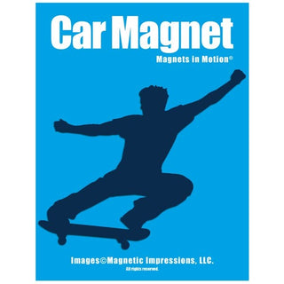 Car Magnet - Skateboarding
