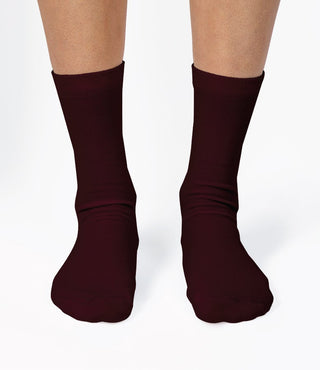 Buy plum Bobbey Ready to Ship Skate Sock