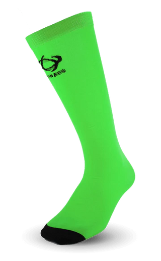 Buy neon-green Thinees Ultra Thin Skating Socks